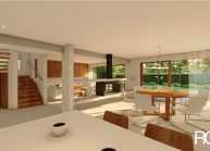 Stavební úpravy rodinného domu v Jílovišti u Prahy od architekta Radomíra Grafka