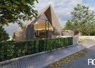 Projekt rodinného domu v Liberci-Horním Hanychově od ateliéru RG architects studio – architekt Radomír Grafek
