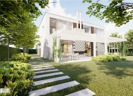 Projekt rodinného domu v Liberci-Karlinkách od architekta Radomíra Grafka – vizualizace (3).