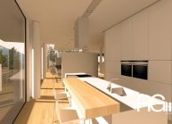 Studie rodinného domu v Liberci-Ruprechticích od architekta Radomíra Grafka z architektonického studia RG architects studio. Interiér (4)