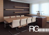 Severochema – projekt interiéru kanceláře ředitele od architekta Radomíra Grafka
