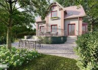 Stavební úpravy a přístavba venkovní terasy k rodinnému domu Dolní Světlá od ateliéru RG architects studio – architekt Radomír Grafek