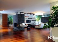 Venkovský rodinný dům od architekta Radomíra Grafka – otevřené přízemí.