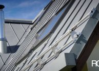 Venkovský rodinný dům od architekta Radomíra Grafka – detail střešních oken.