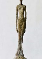 Socha od akademického sochaře Ivana Záleského – Venuše (kov)
