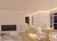Studie interiéru bytu ve vila domu v Liberci od architekta Radomíra Grafka (2)