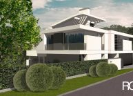 Vila v Praze Liboci od architekta Radomíra Grafka