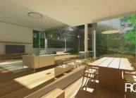 Vila v Praze Liboci od architekta Radomíra Grafka, interiér (1)