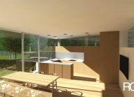 Vila v Praze Liboci od architekta Radomíra Grafka, interiér (2)